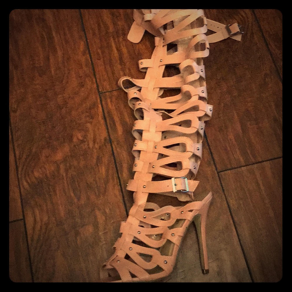 High heel sandal
